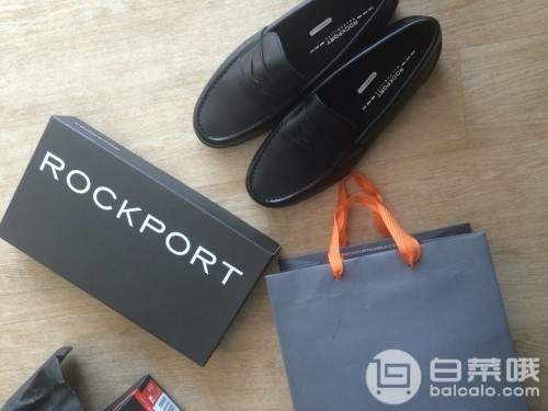 亚马逊海外购：金盒特价，Rockport 乐步 Lite Penny 男士真皮乐福鞋 Prime会员免费直邮含税到手新低￥329