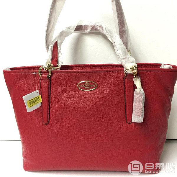 COACH 蔻驰 Chicago Ellis 女士真皮单肩托特包 3.7折 新低9.99到手￥790