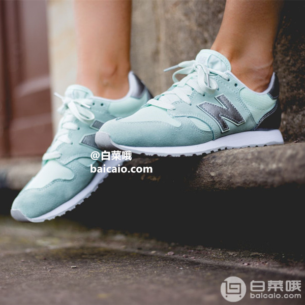 限尺码，New Balance 新百伦 520系列 女士复古跑鞋WL520SNC/WL520SNB￥235.8包邮