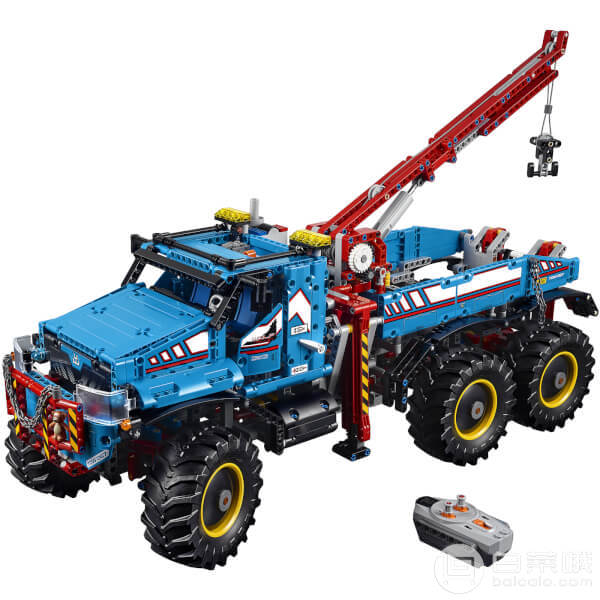 17年科技组旗舰，Lego 乐高 科技系列 42070 6X6全时驱动牵引卡车 £154.99（需用优惠码）免费直邮到手￥1340