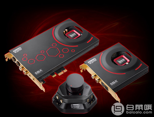 Creative 創(chuàng)新 Sound Blaster ZxR PCIE 旗艦聲卡 Prime會(huì)員免費(fèi)直郵含稅到手￥1300