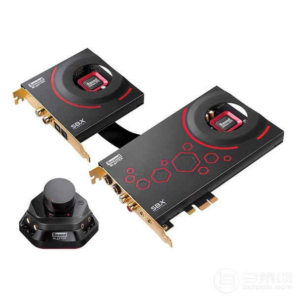 Creative 創(chuàng)新 Sound Blaster ZxR PCIE 旗艦聲卡 Prime會(huì)員免費(fèi)直郵含稅到手￥1300