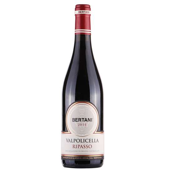 意大利原瓶进口，Bertani 贝塔尼 2014 里帕索干红葡萄酒750ml*2瓶￥88