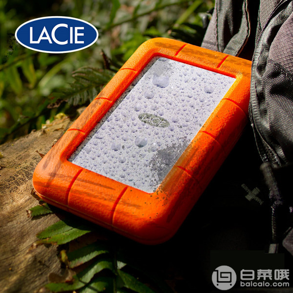 LaCie 莱斯 Rugged Mini 2.5英寸 USB3.0 移动硬盘 4TB840.55元