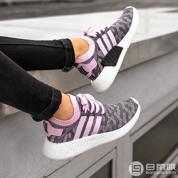 Adidas 阿迪达斯 NMD R2 Primeknit 女子潮流休闲鞋 折后.99（第2件5折）到手￥485