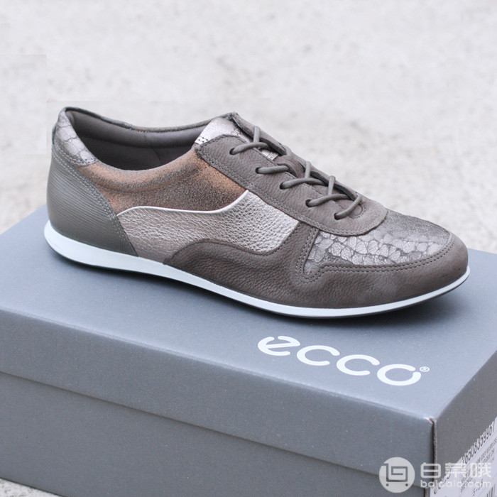 国内￥1799，ECCO 爱步 Touch触感 女士真皮休闲鞋 3.8折.5到手￥460