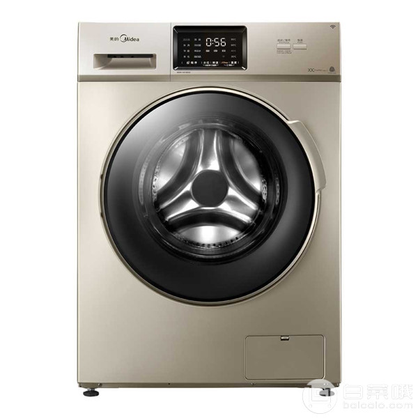 Midea 美的 MG80-1431WDXG 8公斤 全自动变频滚筒洗衣机秒杀价￥1599包邮