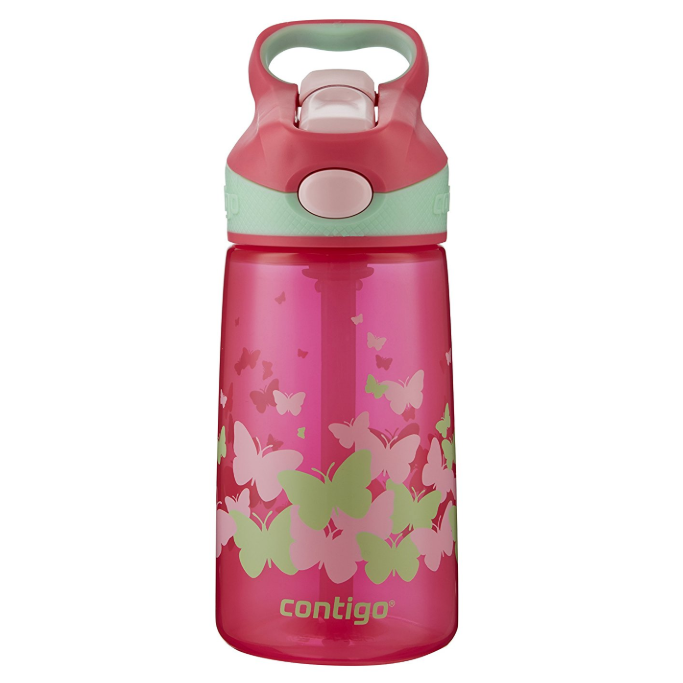 Contigo 康迪克 AUTOSPOUT Straw Striker儿童吸管杯397ml Prime会员凑单免费直邮含税到手￥58