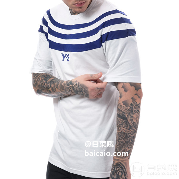 Y-3 3S Logo 男士纯棉短袖T恤 折后£35.99（£53.99 买三免一）约￥313