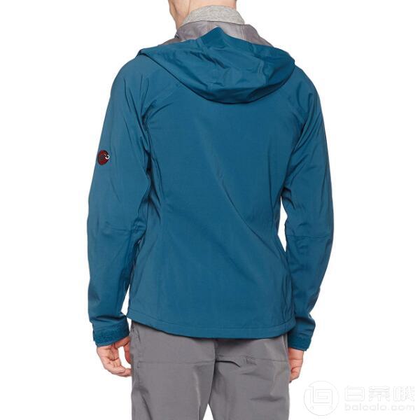 M码，Mammut 猛犸象 Alpine SO 男士Windstopper连帽防风软壳 1.99到手1160元