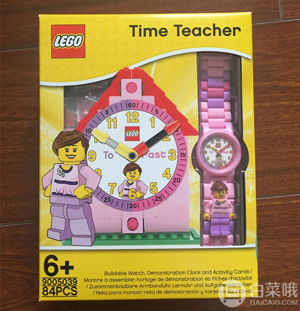 Prime Day，LEGO 乐高 时间老师 9005039 儿童手表套装 Prime会员凑单免费直邮含税到手127元