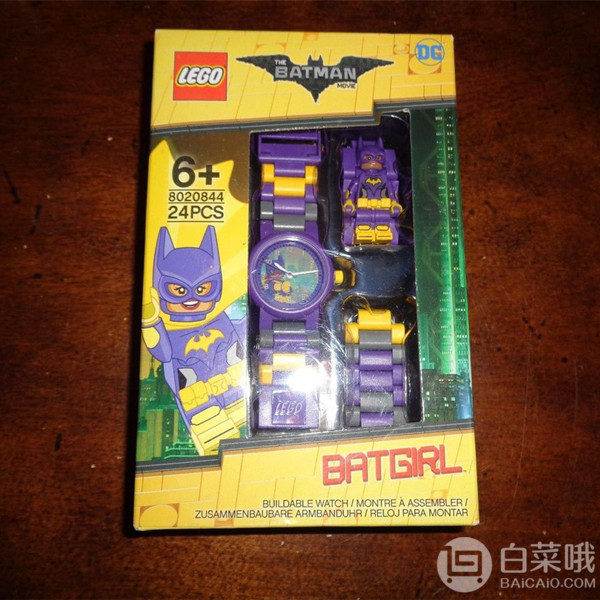 LEGO 乐高 蝙蝠女 8020844 儿童手表 Prime会员凑单免费直邮含税到手92.84元
