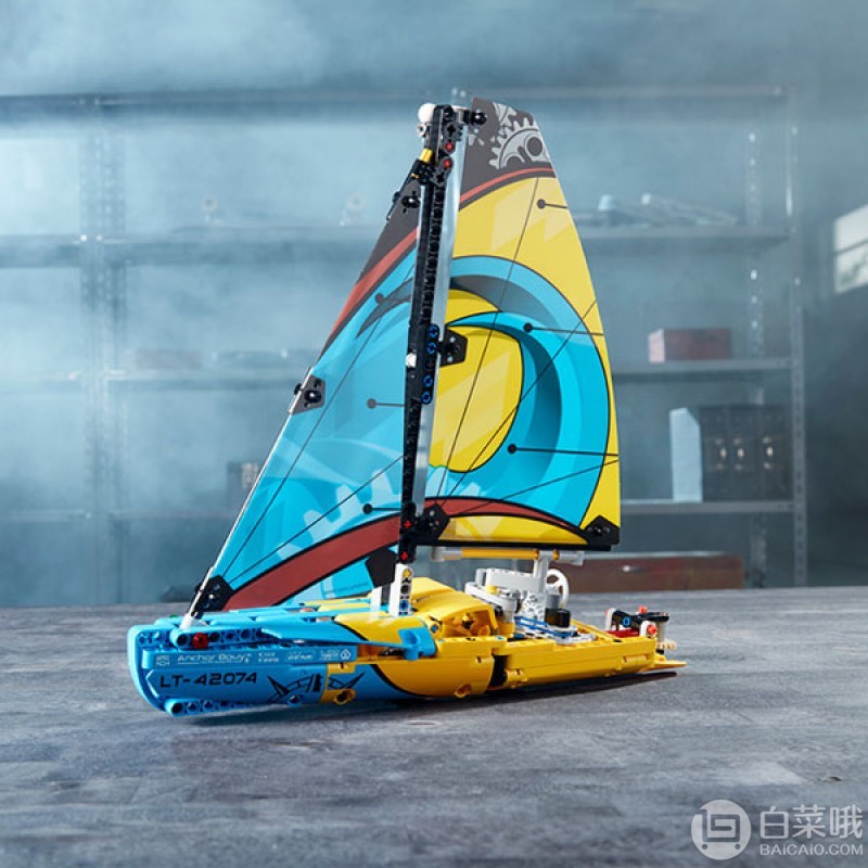 双十一预告，LEGO 乐高 科技机械组 42074 竞赛帆船181.3元包邮（下单7折）