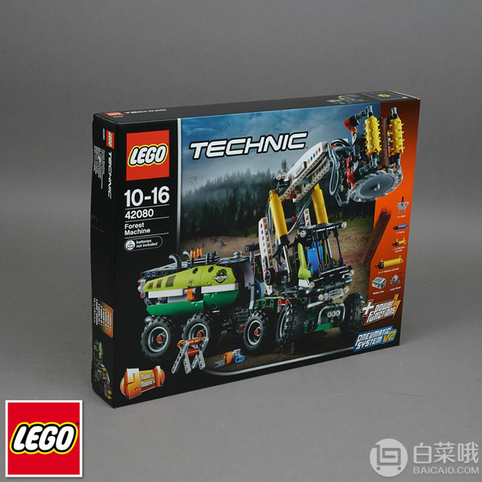 LEGO 乐高 Technic 科技系列 42080 多功能林业机械车新低709.44包邮