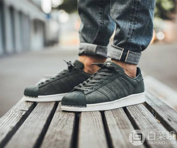 adidas 阿迪达斯 Originals 三叶草 Superstar 男士贝壳头休闲鞋 .99（需用码）到手320元