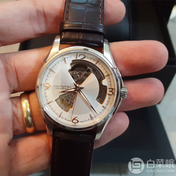 Hamilton 汉密尔顿 Jazzmaster爵士大师系列 H32565555 男士机械手表 5（需用码）约3730元