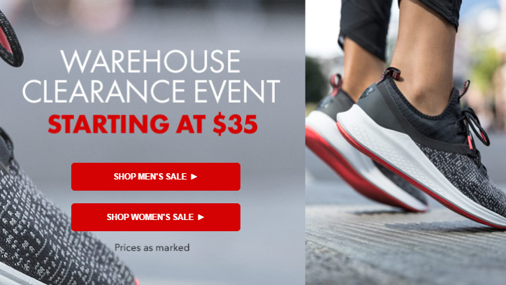 Joes New Balance Outlet：清仓促销 男女指定鞋款低至叠加满5额外8折优惠码