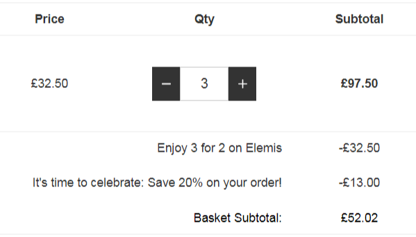 Elemis 艾丽美全线买3免1+额外8折 明星产品 三重酵素亮采平滑洁面乳 200ml £17.34（需用码）免费直邮到手156元