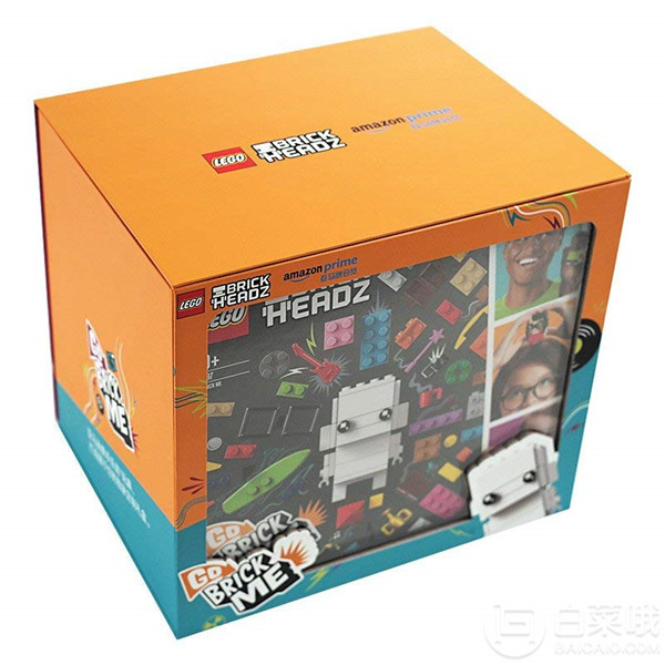 镇店之宝，LEGO 乐高 Prime会员专享乐高月定制礼盒（含41597方头仔DIY套装+随机方头仔）302.55元包邮（双重优惠）