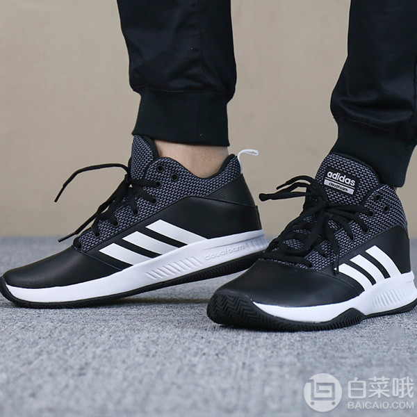 adidas 阿迪达斯 Cloudfoam Ilation Mid 2.0 男士休闲篮球鞋 .99（需用券）到手255元