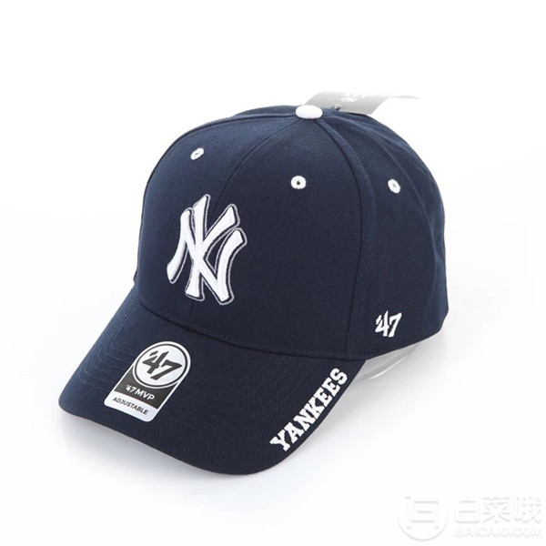 镇店之宝，MLB 美职棒 '47 Brand 纽约洋基队可调节棒球帽89元起包邮