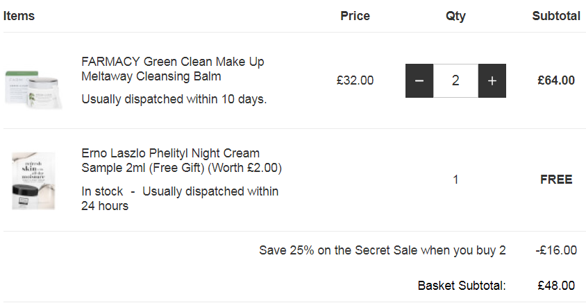 Farmacy Green Clean紫雏菊深层卸妆膏90ml 折后£24凑单免费直邮到手219元（需用码）
