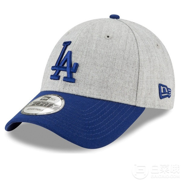 New Era 洛杉矶道奇队 9Forty可调节拼色棒球帽 Prime会员凑单免费直邮含税到手99元