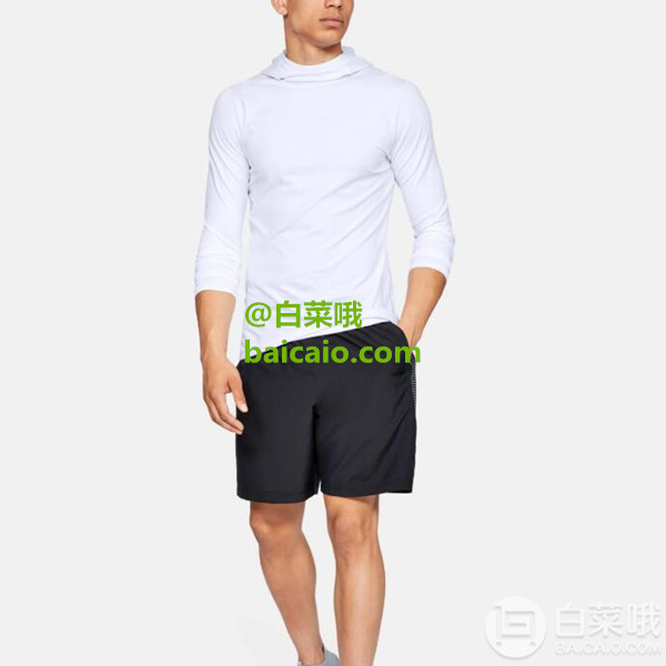 限M码，Under Armour 安德玛 ColdGear® Fitted 男士连帽保暖长袖T恤 Prime会员凑单免费直邮含税到手97元