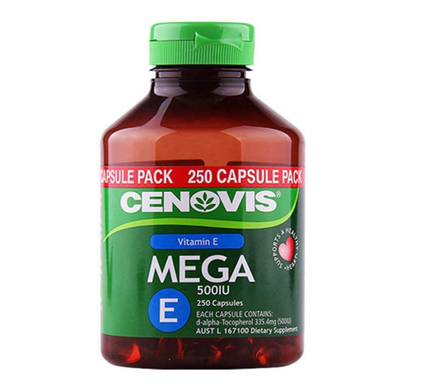 Cenovis Mega维生素E软胶囊500IU*250粒*2瓶 ￥106包邮包税53元/瓶（需用码）