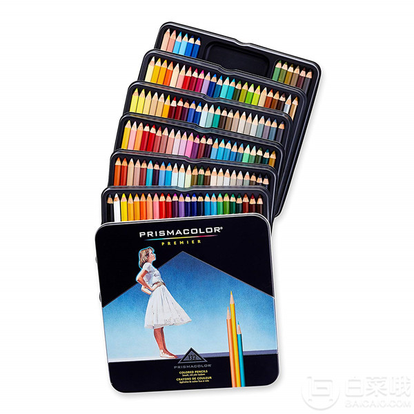 美国Sanford旗下，Prismacolor 霹雳马 4484 Premier软芯彩色铅笔 132色新低335.16元
