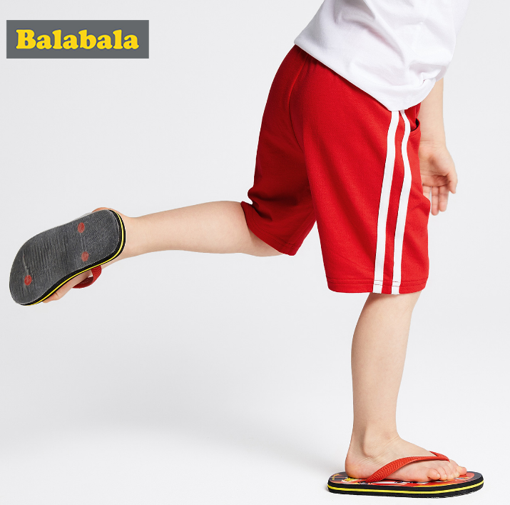 巴拉巴拉 2019新款男童纯棉运动短裤 3色39元包邮（需领券）