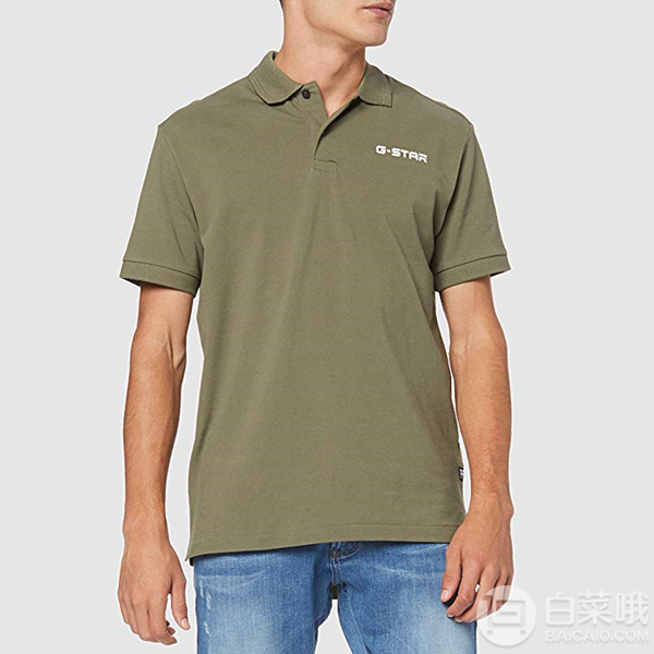 M码，G-Star Raw Shelo Graphic 男士弹力有机棉Polo衫184.47元