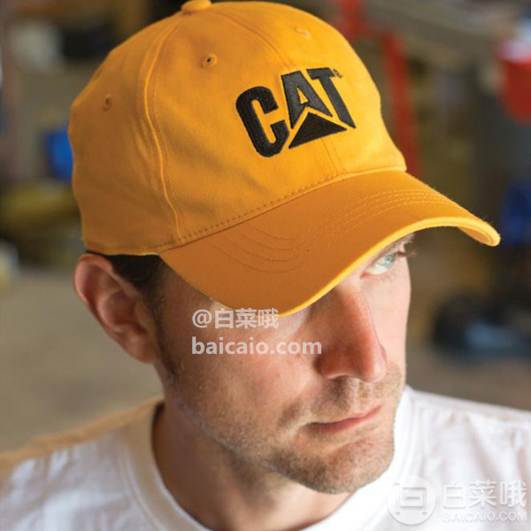 单件0税！Caterpillar 卡特彼勒 Trademark 男士经典棒球帽新低85.16元