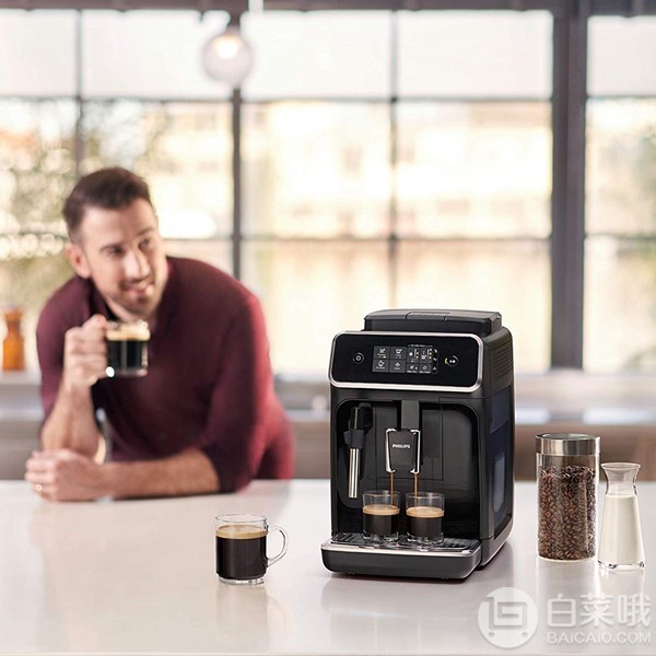 Philips 飞利浦 EP2220/10 全自动意式咖啡机新低1638元