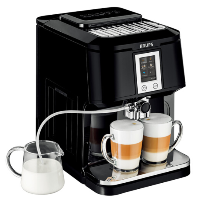 Plus会员，Krups 克鲁伯 EA880 全自动咖啡机+凑单品 赠送4合1料理机+电烤盘+咖啡杯新低8039.2元包邮（3件8折）