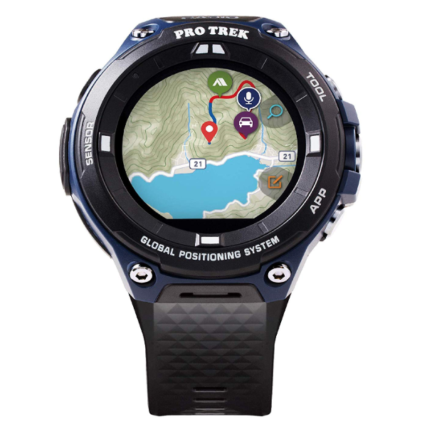 <span>库存浅！</span>Casio 卡西欧 Pro Trek系列 WSD-F20A-BUAAU 户外智能GPS运动手表1684.39元