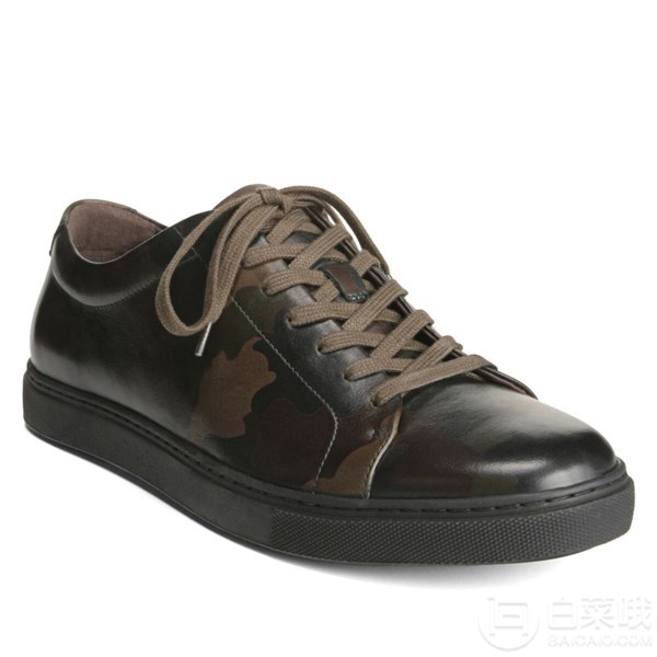 US9.5码，Allen Edmonds Canal Court 男士真皮休闲板鞋684.41元