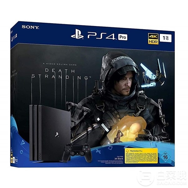 小岛高分大作！Sony 索尼 PlayStation 4 Pro 1TB + 死亡搁浅游戏套装2127.54元