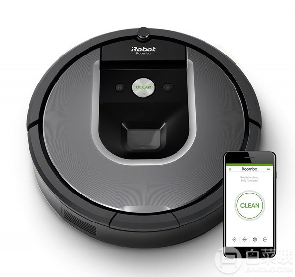 旗舰系列，iRobot Roomba 960 全自动智能扫地机器人2366.47元