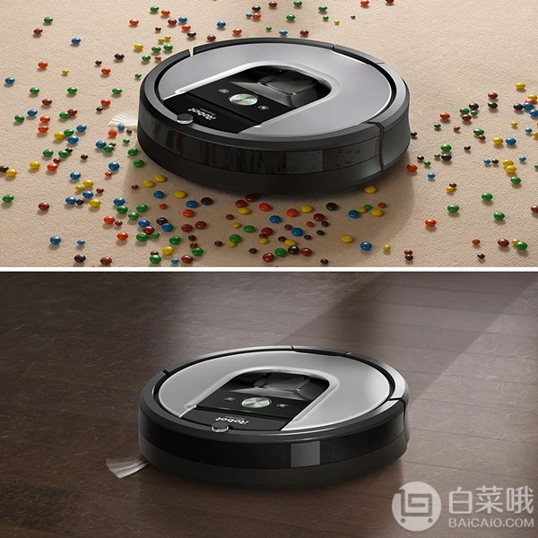 旗舰系列，iRobot Roomba 960 全自动智能扫地机器人2366.47元