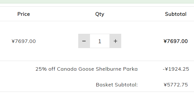 XS起码全！Canada Goose 加拿大鹅 Shelburne 女士羽绒服免费直邮到手5772.75元（国内9100元）