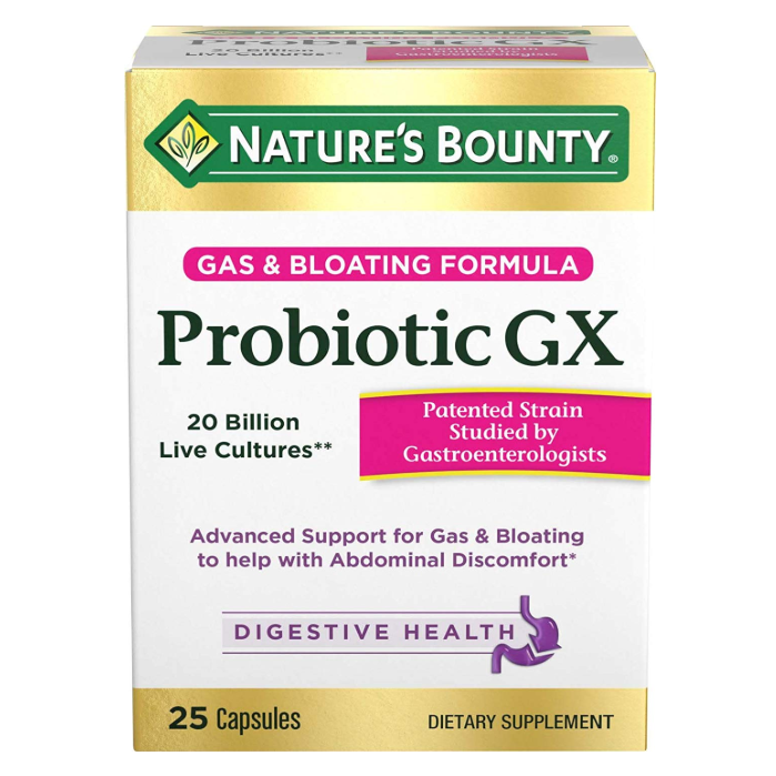 Nature's Bounty 自然之宝 Probiotic GX 益生菌消化酶配方25粒新低93元