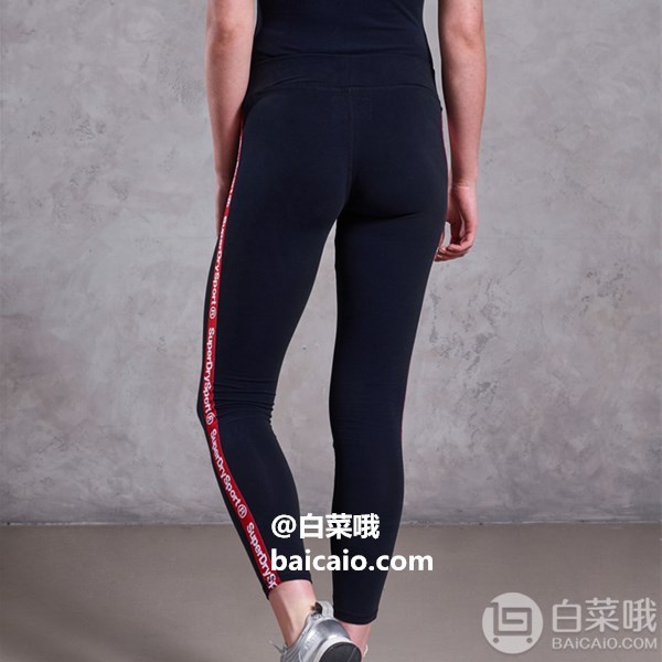 Superdry 极度干燥 Dry Athletics 女士紧身运动长裤GS3002MR171.98元