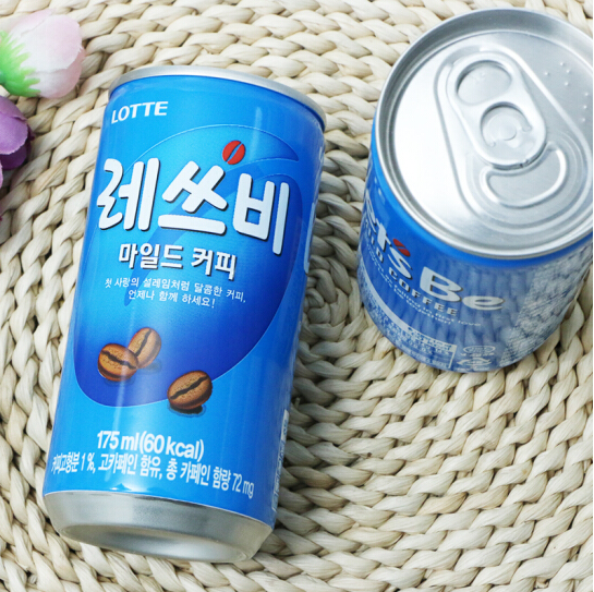 韩国进口，乐天莱斯比 原味即饮罐装咖啡 175ml*12罐新低22.8元包邮（需领券）