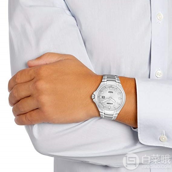 Citizen 西铁城 超级钛系列 BM7430-89A 男士光动能腕表新低842元