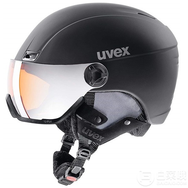 UVEX 优维斯 护目镜系列 hlmt 400 Visor Style 中性滑雪头盔新低628元