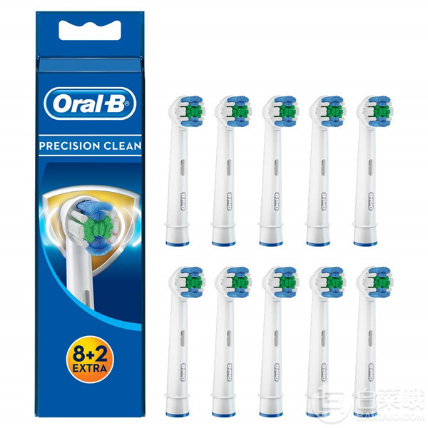 Oral-B 欧乐B Precision Clean 精密型清洁刷头*10支151.15元