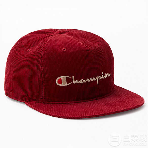 Champion 冠军牌 H0910 灯芯绒平檐棒球帽154.86元