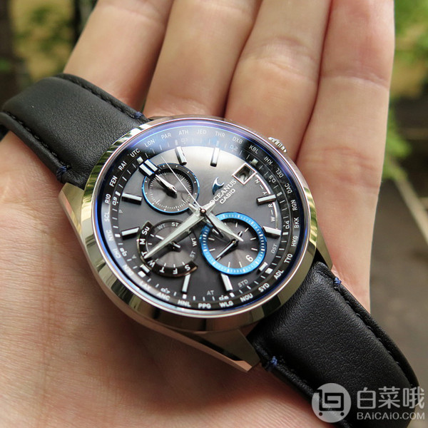 Casio 卡西歐 Oceanus海神系列 OCW-T2600L-1AJF 太陽(yáng)能6局電波男表3619.54元