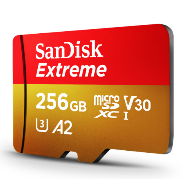 SanDisk 闪迪 A2 至尊极速 MicroSDXC UHS-I存储卡 256GB279元包邮